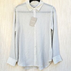 Everlane The Clean Silk Relaxed Shirt nwt